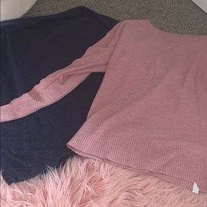Two American eagle sweaters